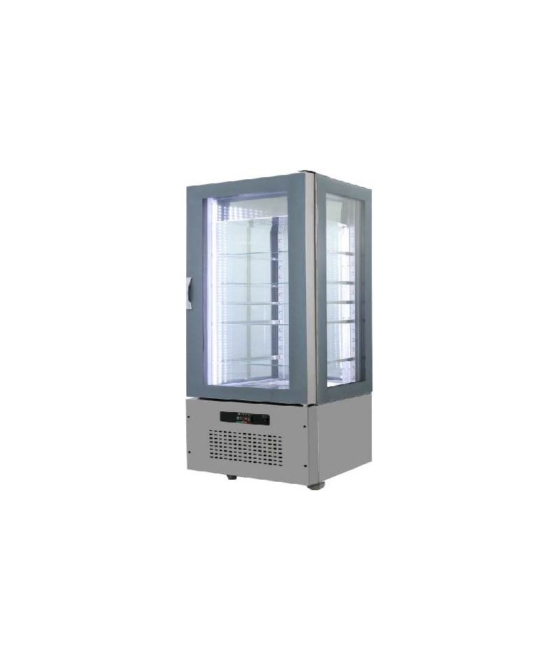 Armario de cristal refrigerado 820x660x1620 SFL7-3