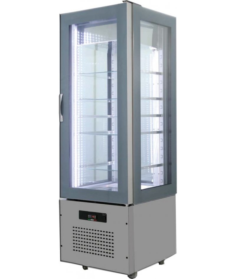 Armario de cristal refrigerado 620x660x1960 SFL6-3