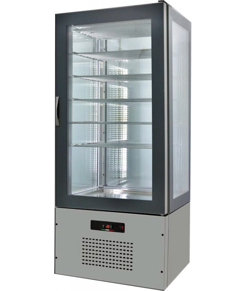 Armario de cristal refrigerado 820x660x1960 SFL8-4
