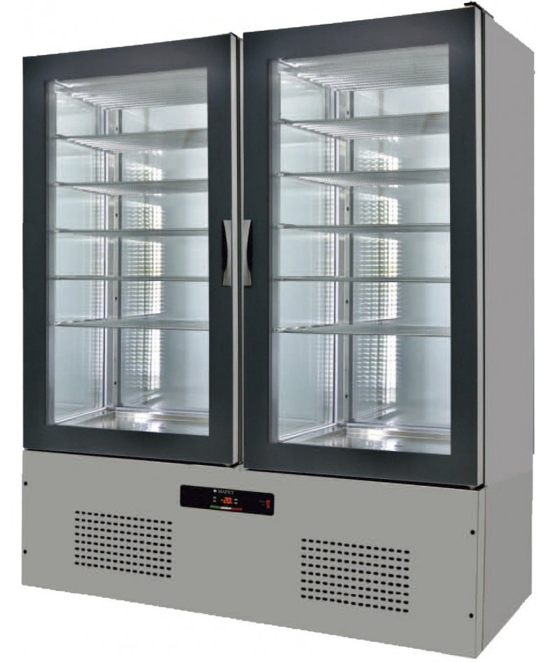 Armario de cristal refrigerado 1650x660x1960 SFL16-1