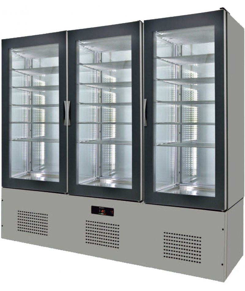 Armario de cristal refrigerado 1860x660x1960 SFL18-1