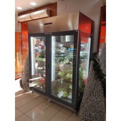Armario de cristal refrigerado 1650x660x2200 Modelo Luxur SBL16T-42