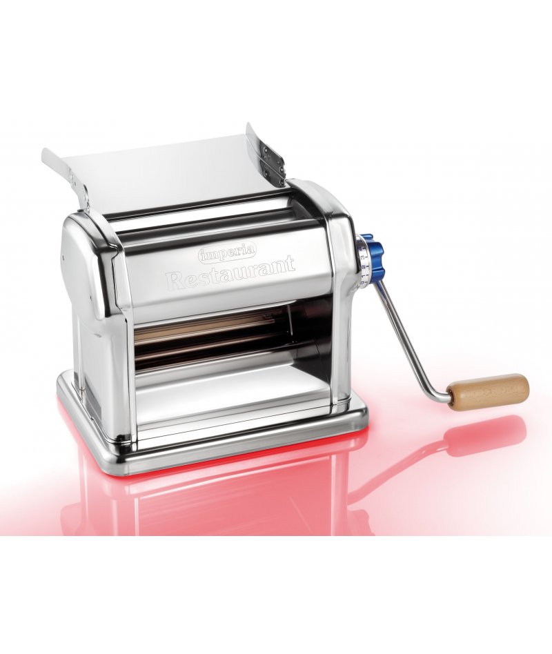 Maquina para hacer pasta Imperia Restaurant Manual. Rodillos de acero 210 mm
