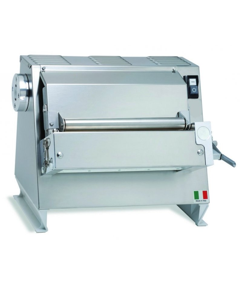 Laminadora de rodillos de acero ISPT 400 mm para corta pasta