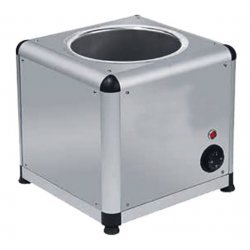 Fundidor de chocolate circular para bañar helados TopChoc 1X7 L