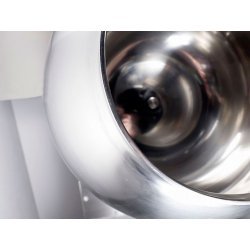 Grageadora de bombo eléctrica 15 kg con aire refrigerado y caliente