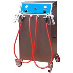 Rociadora profesional de gelatina Junior con 1 tubo caliente + 1 tubo neutro.Producción continua.