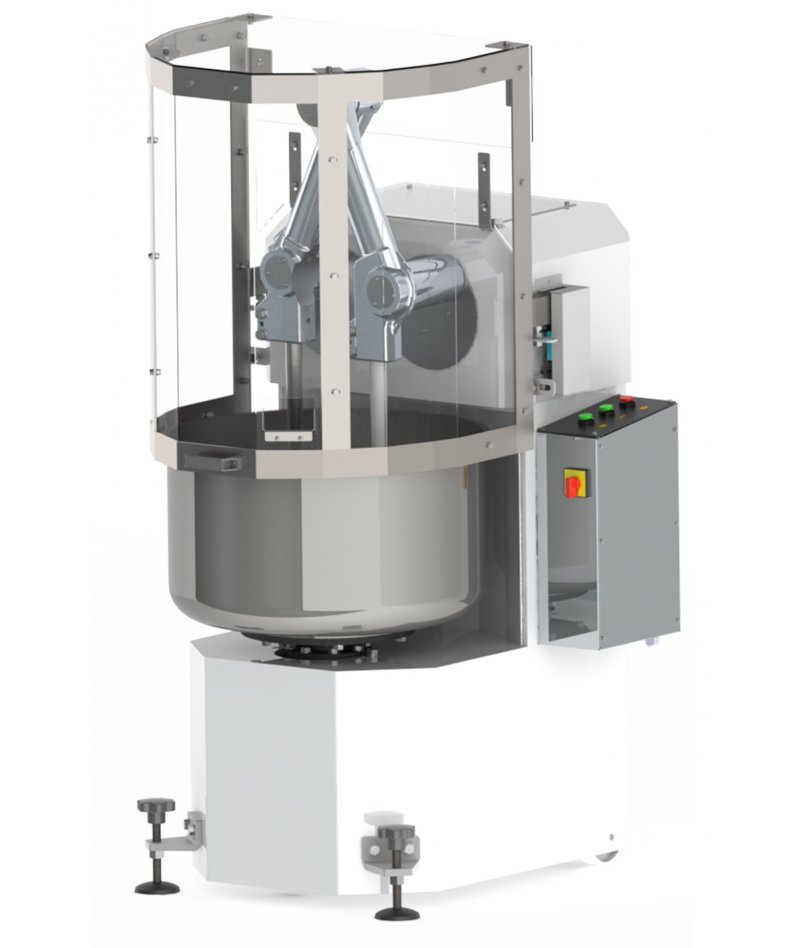 Amasadora de brazos industrial Conti 70 Kg con variador de velocidad