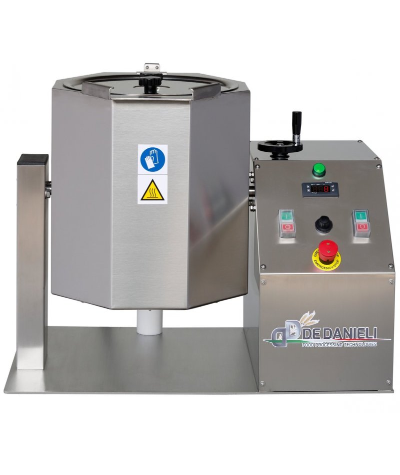 Cocedor con mezclador y basculación de alta temperatura MC15V
