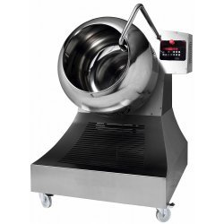 Grageadora de bombo eléctrica 50 kg con aire refrigerado y caliente