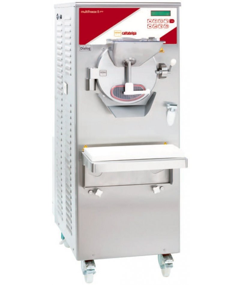 CATTABRIGA MANTECADORA ELECTRONICA HORIZONTAL MULTIFREEZE 8 PRO