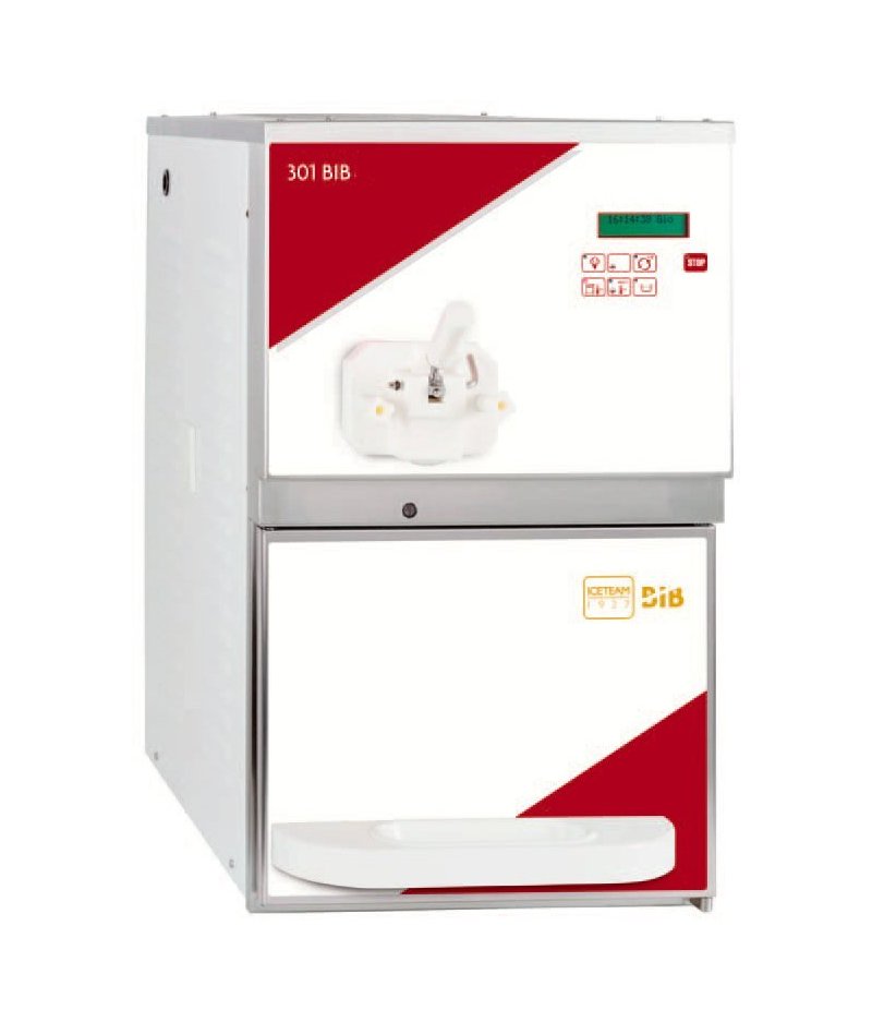ICETEAM SOFT MAQUINA SIMPLE DE MOSTRADOR DE MEDIANA PRODUCCION 301 BIB BABY