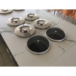 Pozzettis para helados de 2 filas