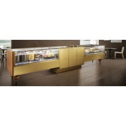 Vitrina de pozzettis transparente Scacco