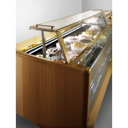 Vitrina de pozzettis transparente Scacco
