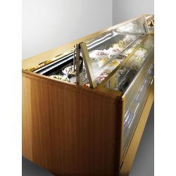 Vitrina de pozzettis transparente Scacco