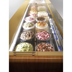 Vitrina de pozzettis transparente Scacco