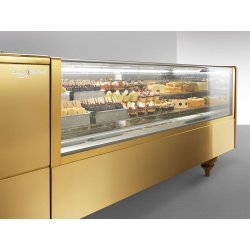 Vitrina de pozzettis transparente Scacco