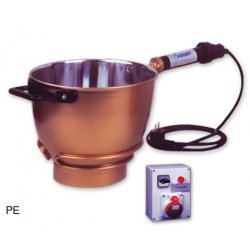 Perol eléctrico de cobre profesional de 25 litros PE25