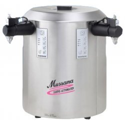 Montadora de Nata 2x6L Mussana Duo Mando Central | La Casa del Chef