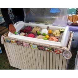 Vitrina de sobremesa para helados TMINI