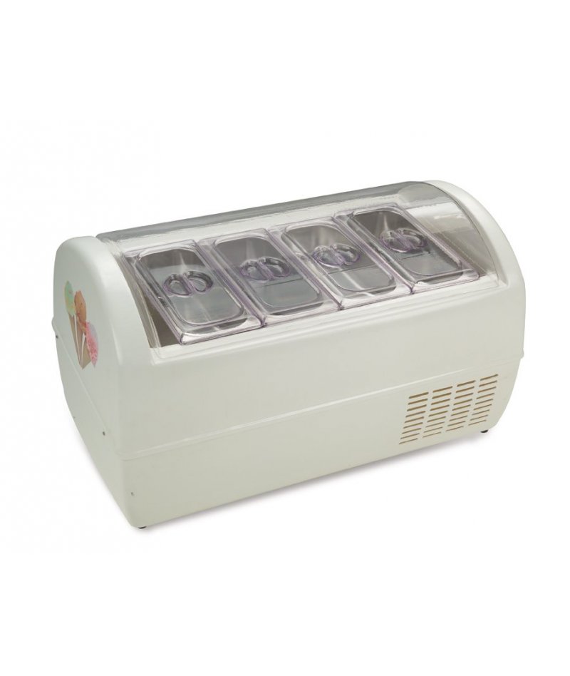 Vitrina de sobremesa para helados TMINI