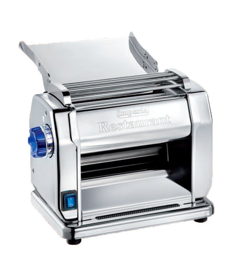 Maquina para hacer pasta Imperia Restaurant Eléctrica RMN 220. Rodillos de acero 210 mm
