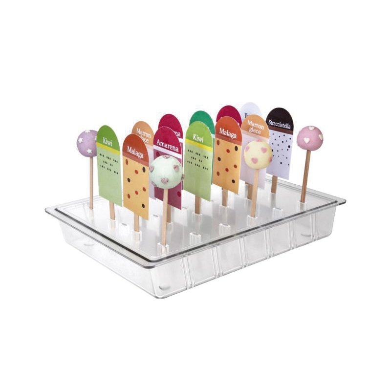 Soporte de polos vertical