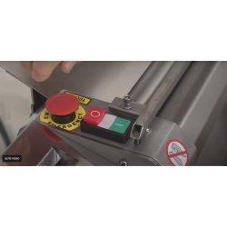 Laminadora con rodillos de madera para pasta o repostería artesana RSF25