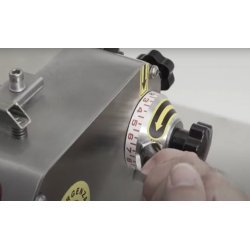 Laminadora con rodillos de madera para pasta o repostería artesana RSF32