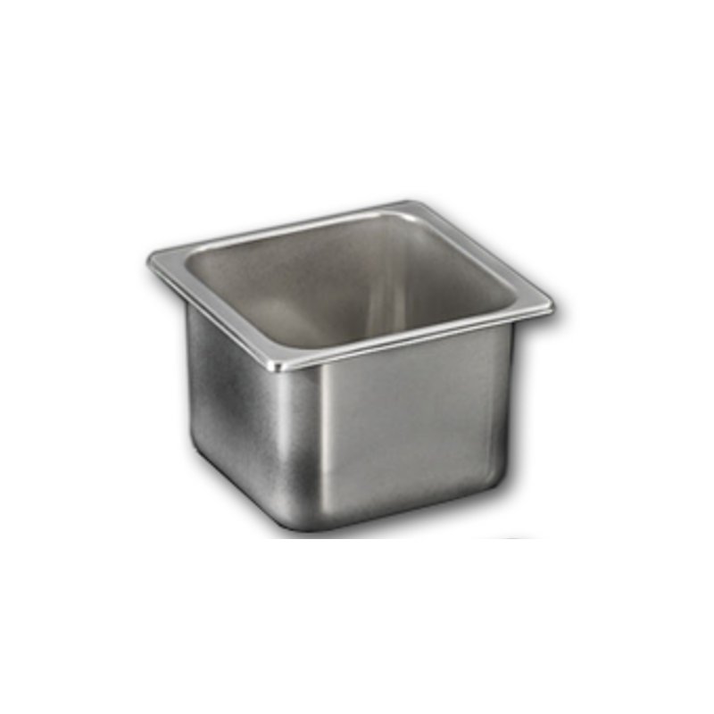 Cubeta de acero inoxidable para helado de 210x200x170. Capacidad 5,2 litros