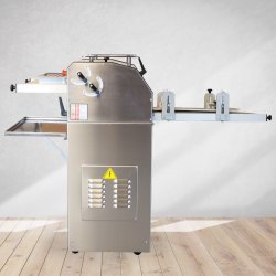 Formadora de barras de pan, baguette, panes y panecillos inoxidable con moldeadora DFRFI500