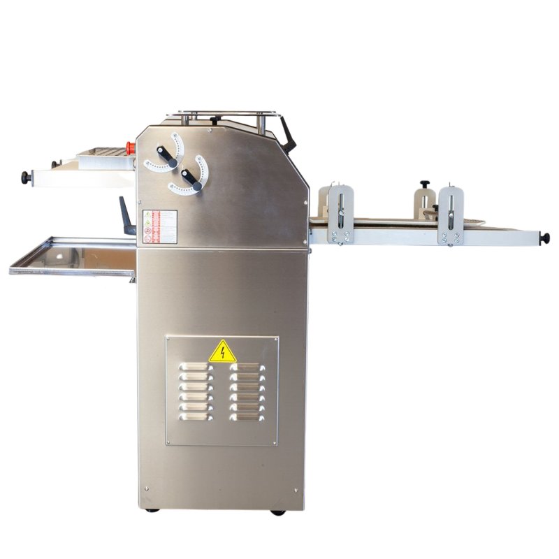 Formadora de barras de pan, baguette, panes y panecillos inoxidable con moldeadora DFRFI630