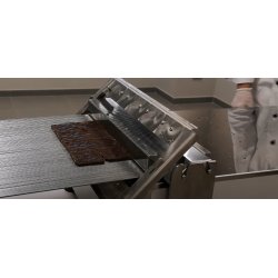Mesa de corte eléctrica PRO para alimentos con tropiezos, fruta seca y granos varios, semifríos y similares