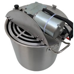 Marmita de cocción con mezclador Practic CPNT. Modelos de 71 a 155 litros