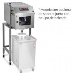 Porcionadora de 50 a 800 gr de masa para pizzería y panadería. Hidratación hasta el 55-60%