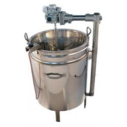 Cocedor a gas con mezclador de 230 Litros. Temperatura controlada por termostato y doble pared con aceite