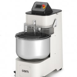 Amasadora programable OEM FX 60 VS de cabezal fijo para masas de alta hidratación. 80 Lt de 2 velocidades