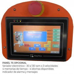 Amasadora planetaria industrial CPL16300VE 300 Lt - con variador