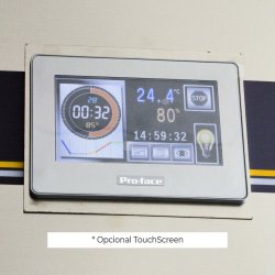 Armario de fermentación directa con calor y generador de vapor SALL1P/Maxi - 52 bandejas de 40x60 o 27 de 60x80