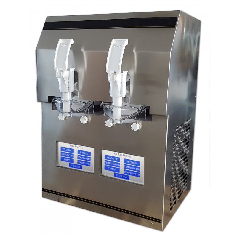Fermentadora para masa madre automática para 4+4 litros de acero inoxidable