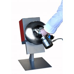 Grageadora recubridora para chocolate de 8 Kg en acero