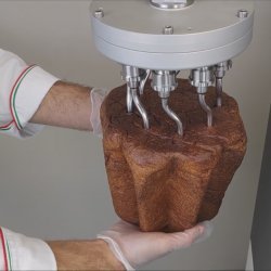 Dosificadora inyectora para panettone de engranajes eléctrica con tolva 8,5 L