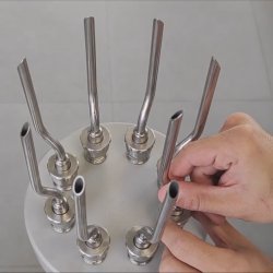 Dosificadora inyectora para panettone de engranajes eléctrica con tolva 8,5 L
