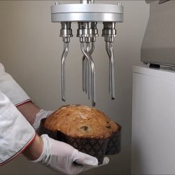Dosificadora inyectora para Colomba de engranajes eléctrica con tolva 8,5 L