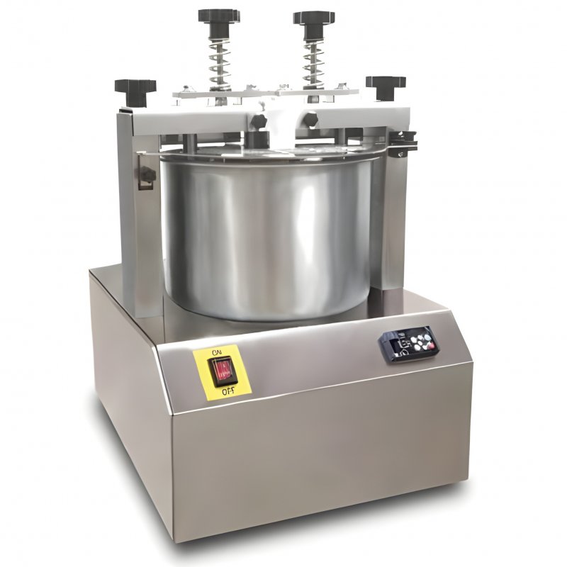 Molino conchadora refinadora para chocolate y frutos secos con piedras giratorias de sobremesa  - 7 KG con muelas de piedra