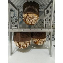 Bandeja con soporte para Panettone y Colomba. Pequeñas producciones
