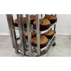 Bandeja para Panettone y Colomba de 60x45 para horno rotor profesional