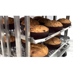 Bandeja para Panettone y Colomba de 80x65 para horno rotor profesional