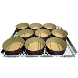 Bandeja para Panettone y Colomba de 60x45 para horno rotor profesional